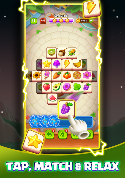 Tile Saga - Match ۳ Puzzle - عکس بازی موبایلی اندروید