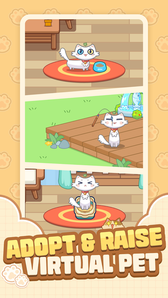 Cat Time - Cat Game, Match 3 - عکس بازی موبایلی اندروید