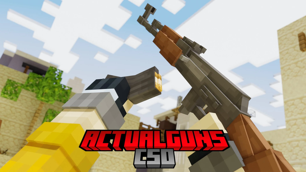 Guns Weapons Mod for MCPE ۲۰۲۵ - عکس برنامه موبایلی اندروید