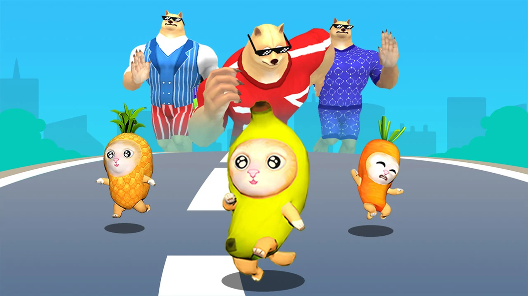 Banana Cat Monster Survival - Image screenshot of android app