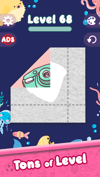 Paper Fold - عکس بازی موبایلی اندروید