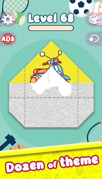 Paper Fold - عکس بازی موبایلی اندروید