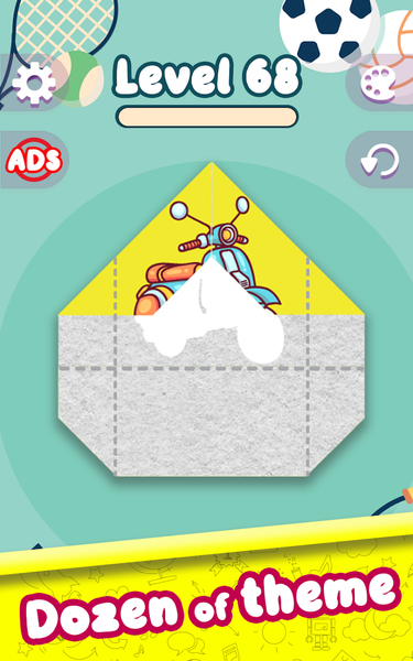 Paper Fold - عکس بازی موبایلی اندروید