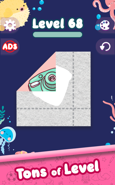 Paper Fold - عکس بازی موبایلی اندروید