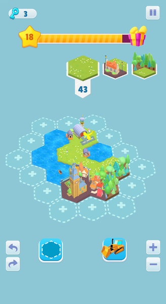 Land Builder - Gameplay image of android game