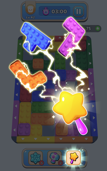 Pop It Block Jam - عکس بازی موبایلی اندروید