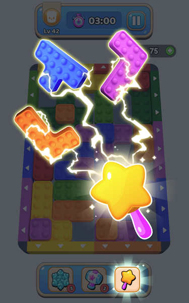 Pop It Block Jam - عکس بازی موبایلی اندروید