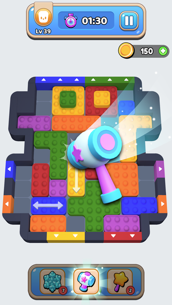 Pop It Block Jam - عکس بازی موبایلی اندروید