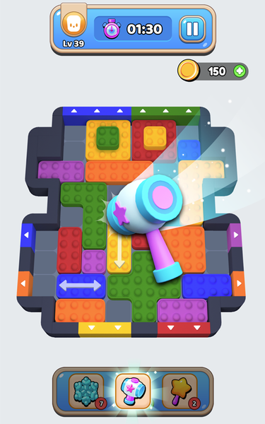 Pop It Block Jam - عکس بازی موبایلی اندروید