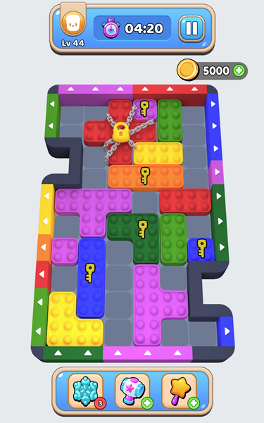 Pop It Block Jam - عکس بازی موبایلی اندروید