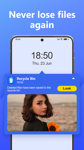Recycle Bin: Restore Lost Data - Image screenshot of android app