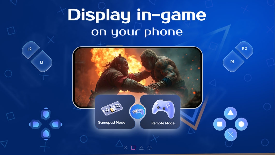Game Remote Controller for PS - عکس برنامه موبایلی اندروید