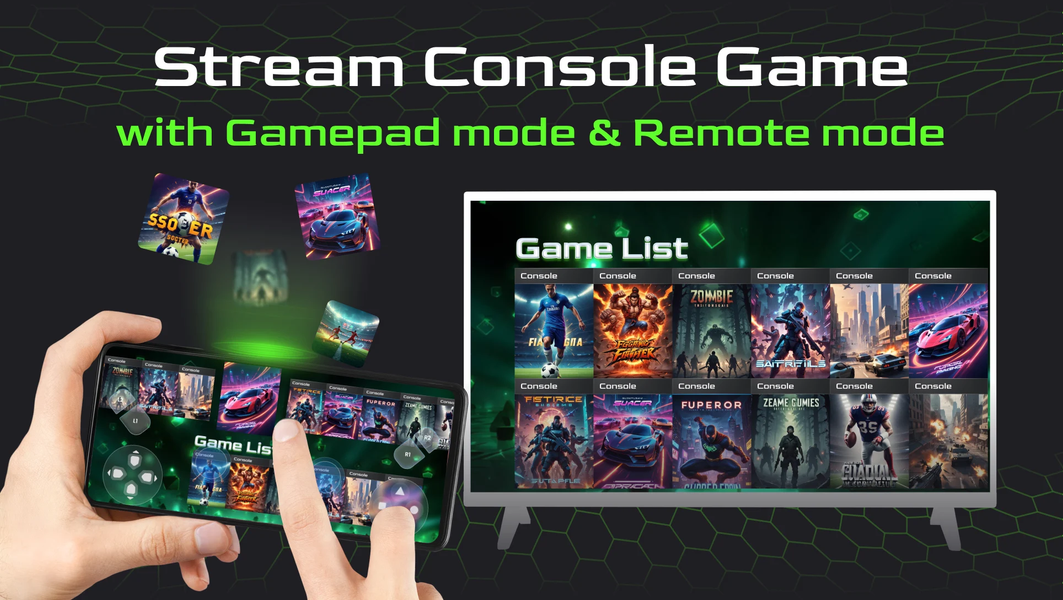 PlayBox Game Remote Controller - عکس برنامه موبایلی اندروید