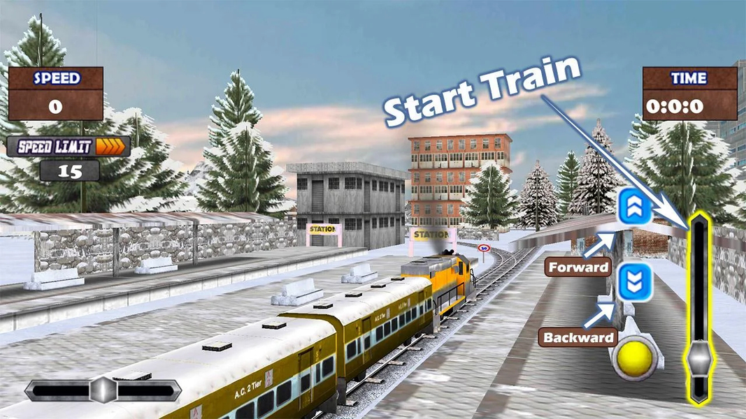 Train Simulator Driver - Gameplay image of android game