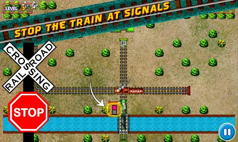 Train Simulator Puzzle - Gameplay image of android game