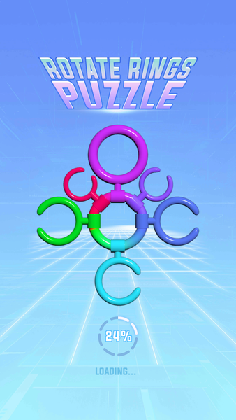 Rotate Rings Puzzle - Gameplay image of android game