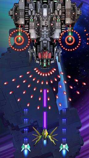 Space wars: spaceship shooting game - Gameplay image of android game