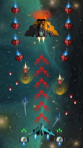 Space wars: spaceship shooting game - عکس بازی موبایلی اندروید