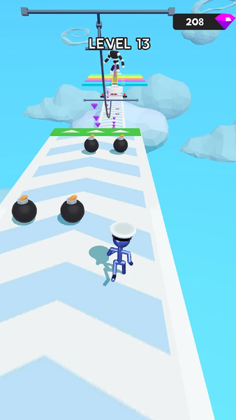 Size Shifting Runner - Gameplay image of android game