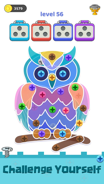 Screw Jam Master : Nuts Puzzle - عکس بازی موبایلی اندروید