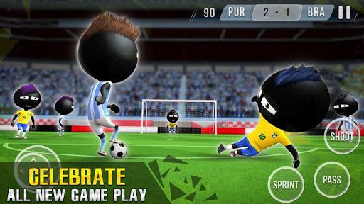 Stickman Football Kick Stars - Gameplay image of android game