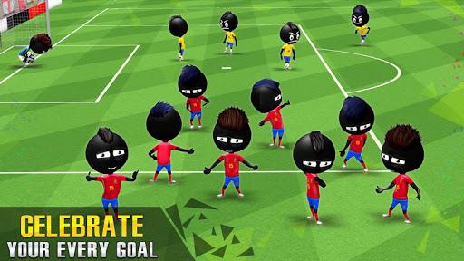 Stickman Football Kick Stars - Gameplay image of android game