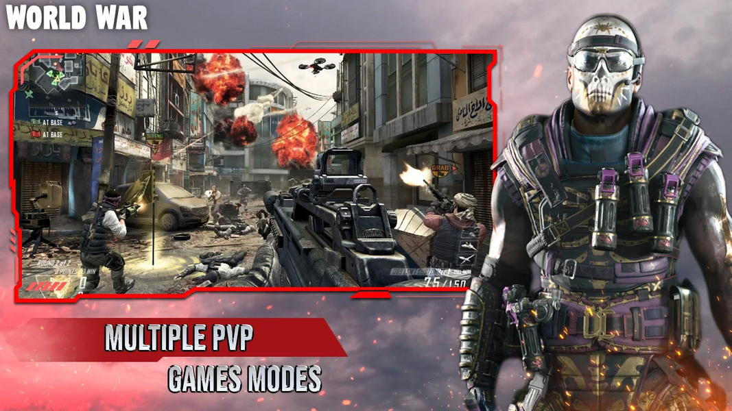 Call of Dirty Fire (Duty War) - Gameplay image of android game