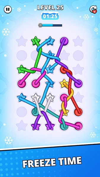 Rope Puzzle: Twisted Master - عکس بازی موبایلی اندروید