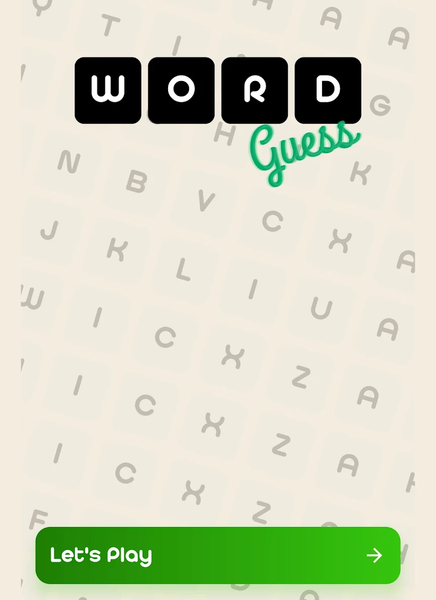 Word Guess Challenge Game - عکس بازی موبایلی اندروید