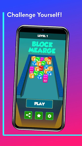 2048 Block Merge-3D Game Play - عکس بازی موبایلی اندروید