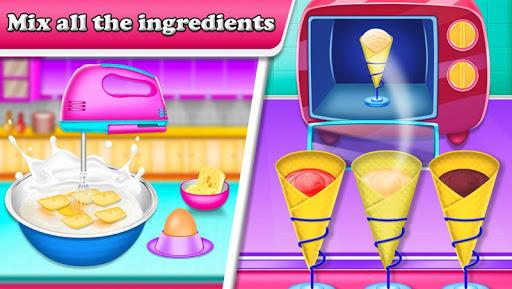 Ice Cream : Cupcake Maker game - عکس برنامه موبایلی اندروید