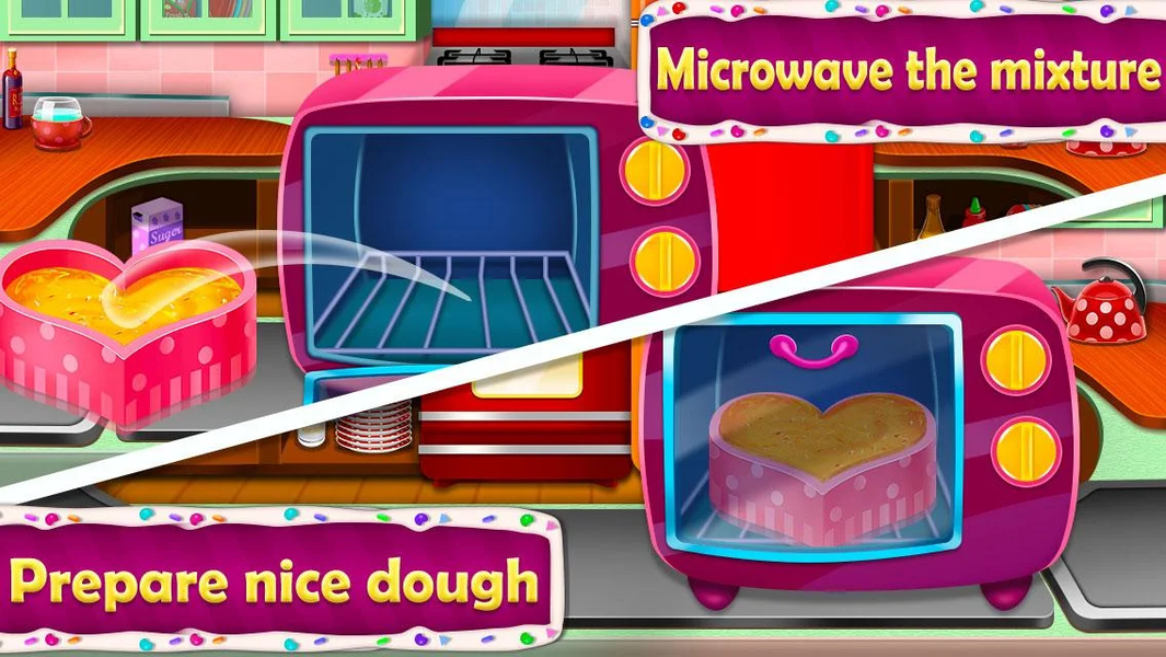 Cake Cooking & Decorate Games - Image screenshot of android app