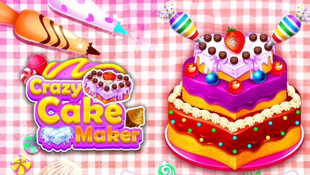 Cake Cooking & Decorate Games - Image screenshot of android app