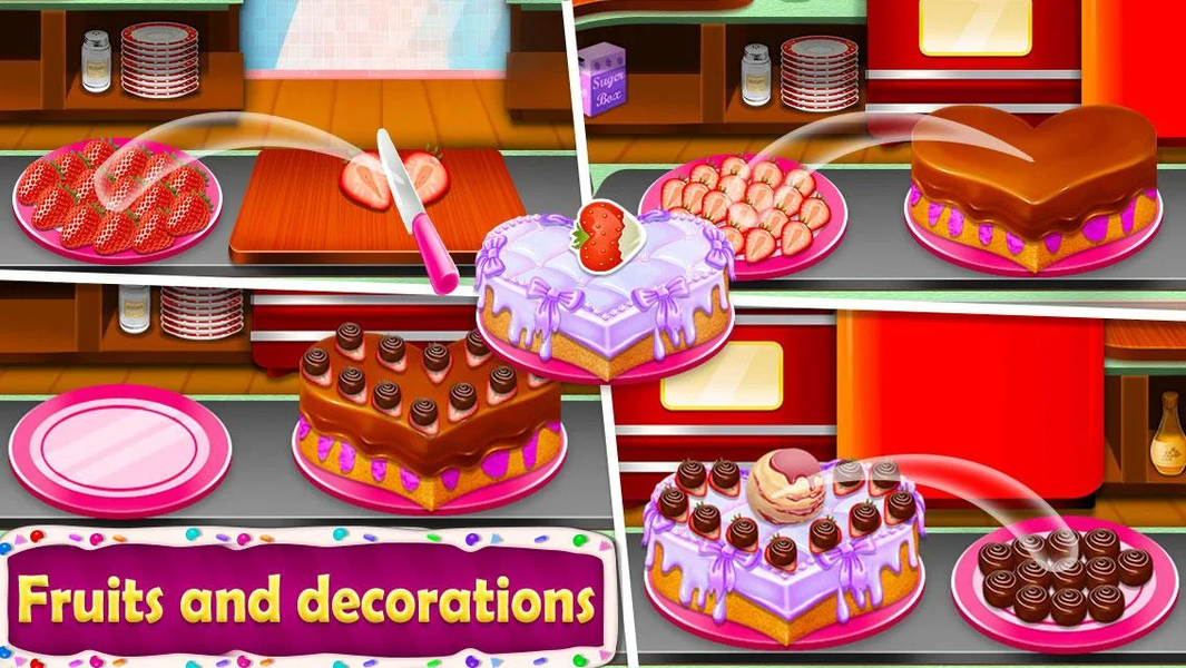 Cake Cooking & Decorate Games - Image screenshot of android app