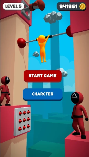 Hero Drop Adventure - Gameplay image of android game