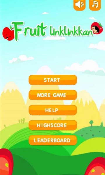 FRUIT Link Link (Match Game) - Gameplay image of android game