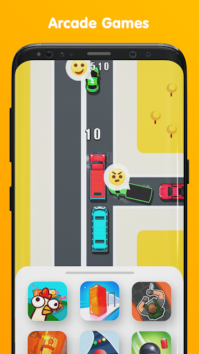 Mini Arcade - Two player games - عکس بازی موبایلی اندروید