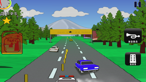 Car Run - Gameplay image of android game