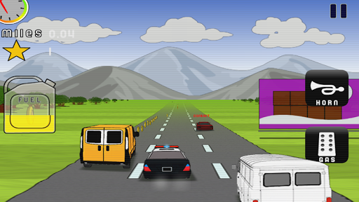 Car Run - Gameplay image of android game