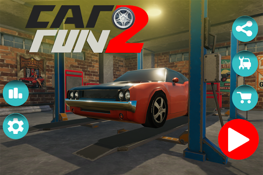 Car Run 2 - Gameplay image of android game
