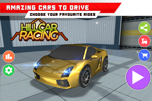 Hill Car Racing - Gameplay image of android game