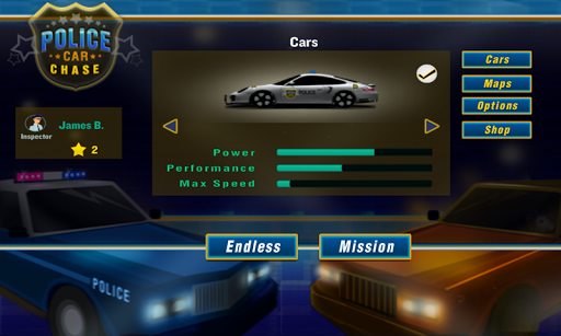 Police Car Chase - Gameplay image of android game