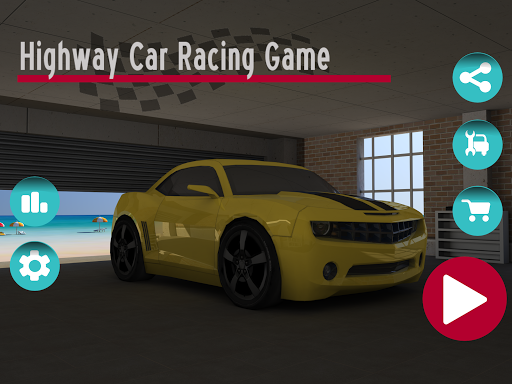 Highway Car Racing Game - Gameplay image of android game