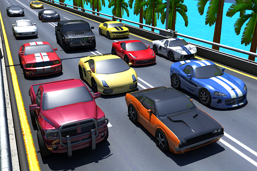 Highway Car Racing Game - Gameplay image of android game
