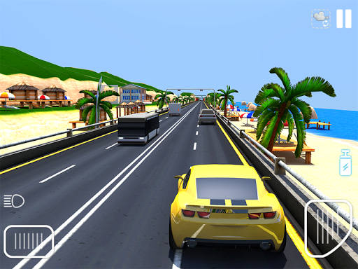 Highway Car Racing Game - Gameplay image of android game