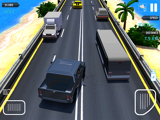 Highway Car Racing Game - Gameplay image of android game
