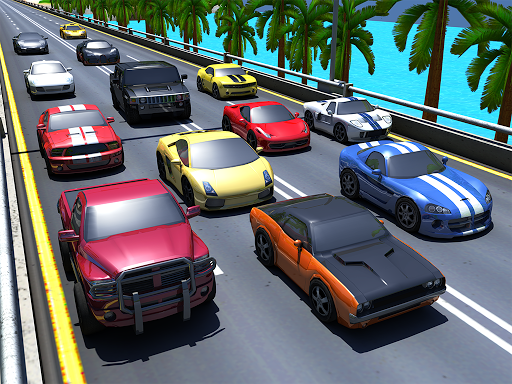 Highway Car Racing Game - Gameplay image of android game