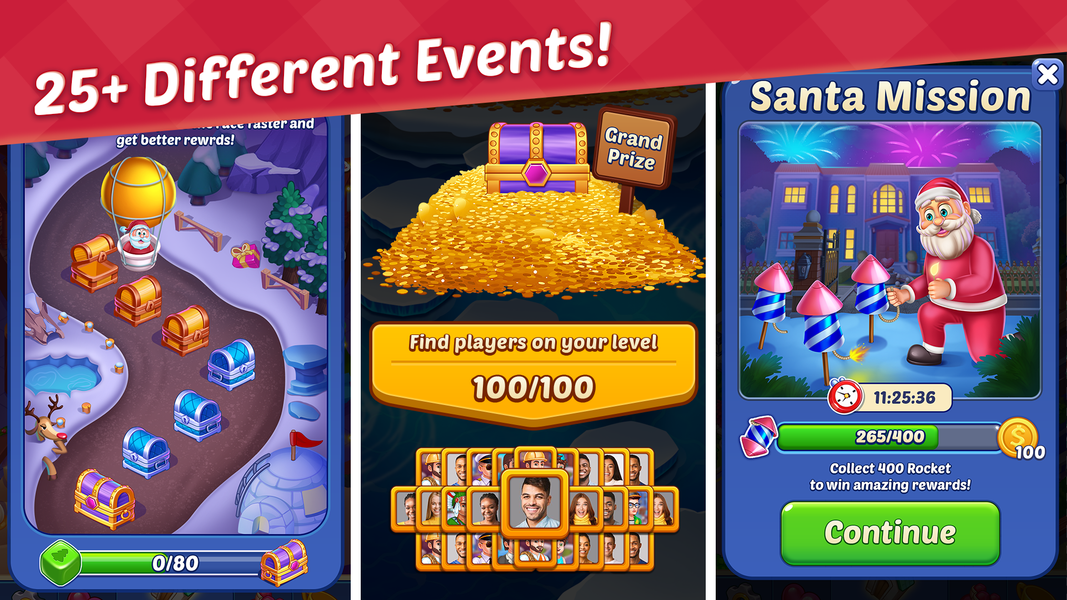 Christmas Blast & Match Games - عکس بازی موبایلی اندروید