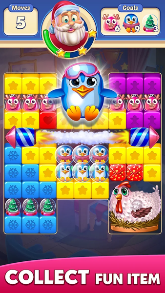 Christmas Blast & Match Games - عکس بازی موبایلی اندروید