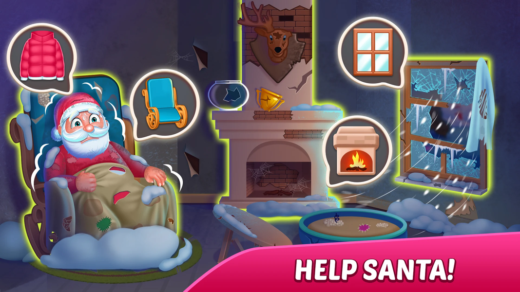 Christmas Blast & Match Games - عکس بازی موبایلی اندروید